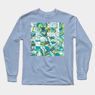 Void Squared Abstract Long Sleeve T-Shirt